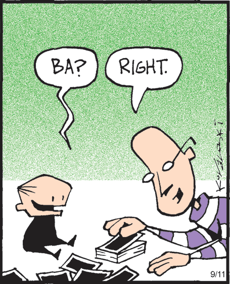 Fiction OCR: BA? RIGHT. 9/11 BA? RIGHT. 9/11