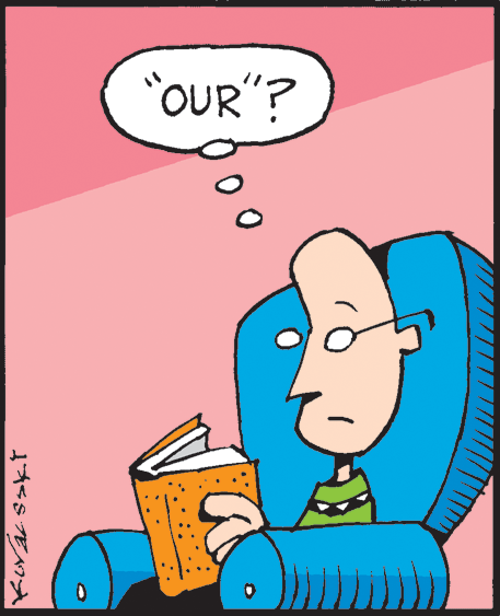 Animated cartoon OCR: "OUR"? "OUR"?