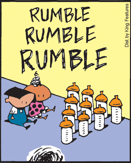 Football OCR: RUMBLE RUMBLE RUMBLE Dist. by King Features RUMBLE RUMBLE RUMBLE Dist. by King Features