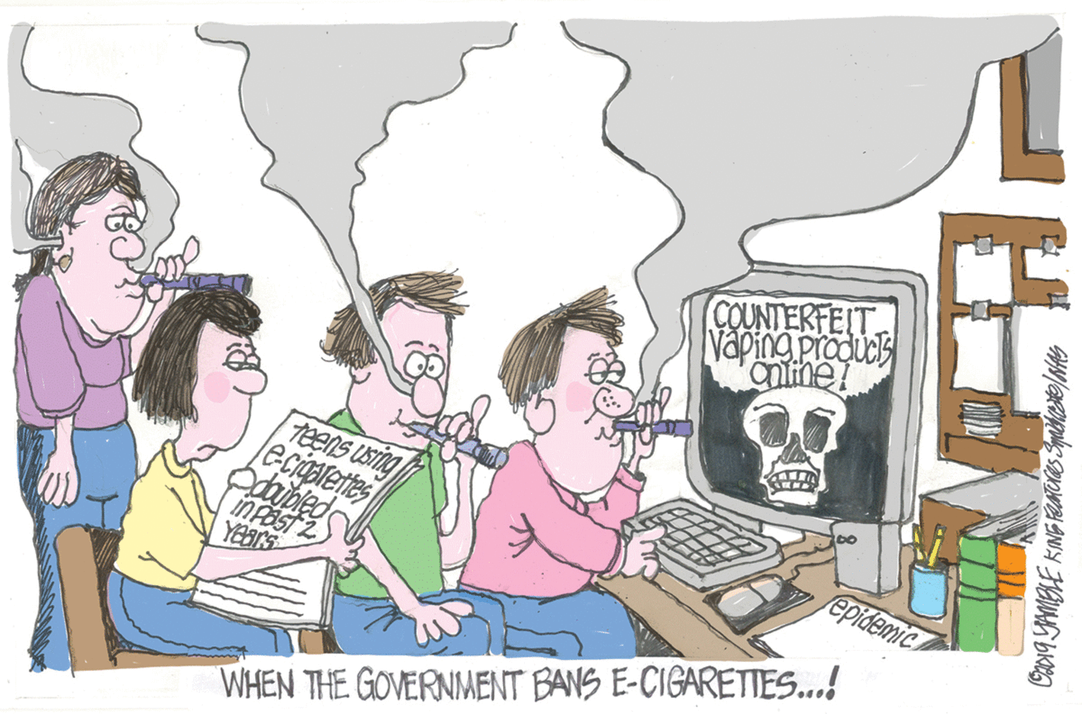 Font OCR: COUNTERFEIT Vaping producs Cnlfine? lecipatetes Adupled bo epidemic Years WHEN THE GOVERNMENT BANS E-CIGARETIES...! COUNTERFEIT Vaping producs Cnlfine? lecipatetes Adupled bo epidemic Years WHEN THE GOVERNMENT BANS E-CIGARETIES...!