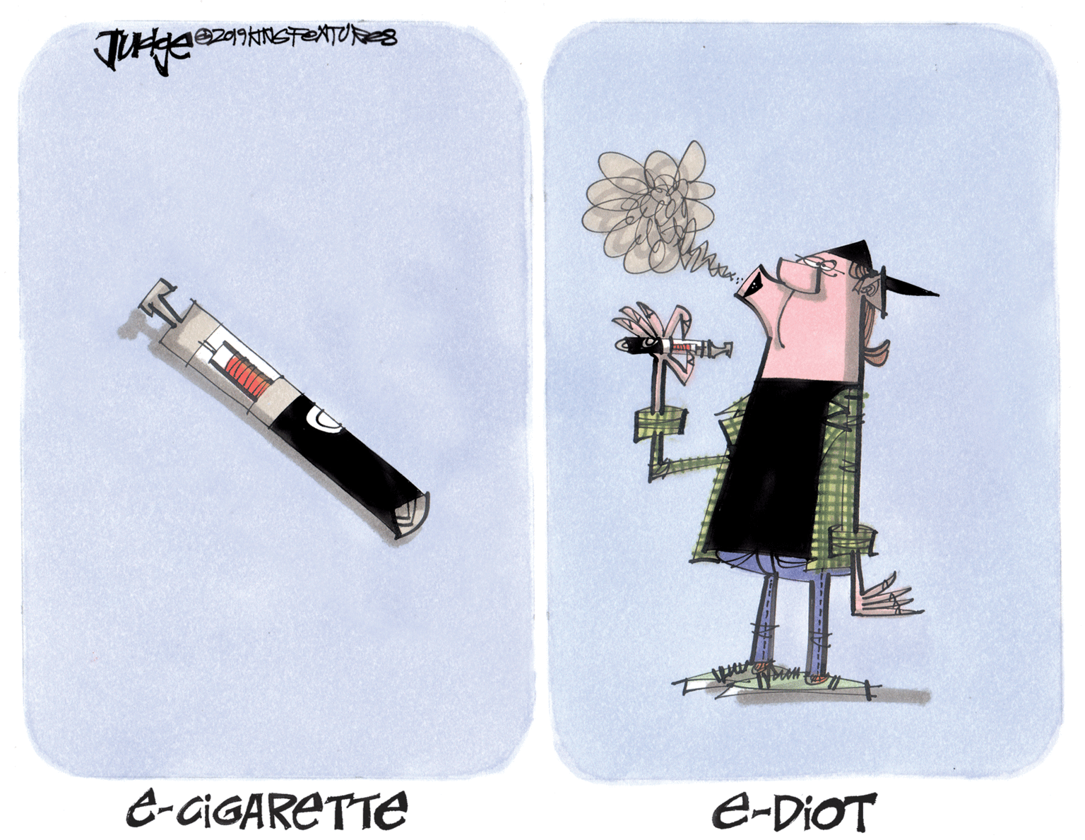 Office instrument OCR: E-CIGARETTE e-DIOT E-CIGARETTE e-DIOT