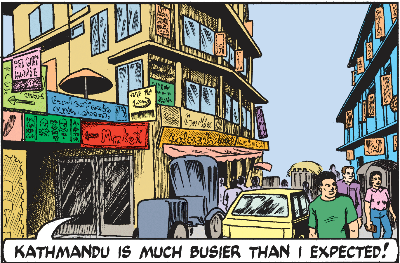 Vehicle OCR: Magkeil KATHMANDU IS MUCH BUSIER THAN I EXPECTED! Magkeil KATHMANDU IS MUCH BUSIER THAN I EXPECTED!