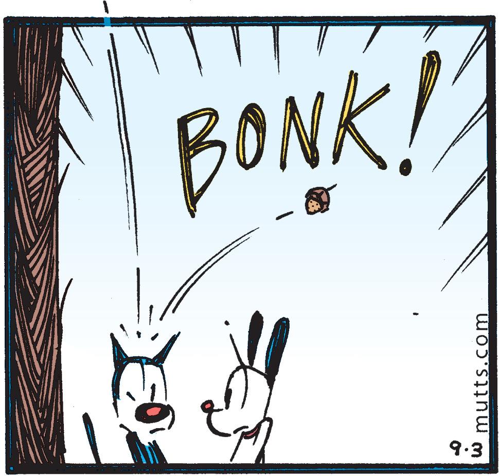 Drawing OCR: BONK! 9.3 w mutts.com BONK! 9.3 w mutts.com