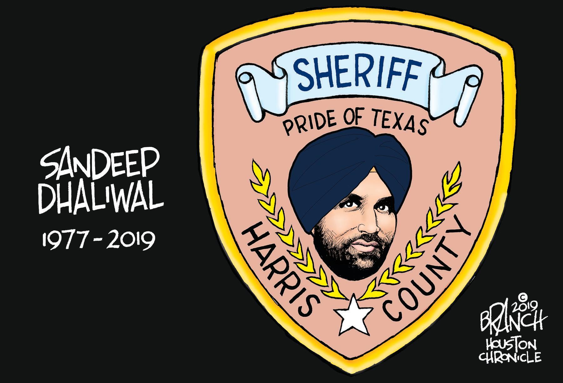 Art OCR: SHERIFF PRIDE OF TEXAS SANDEEP DHALIWAL 1977-2019 VCOUNTY HOUSTON HRONICLE HARRIS SHERIFF PRIDE OF TEXAS SANDEEP DHALIWAL 1977-2019 VCOUNTY HOUSTON HRONICLE HARRIS