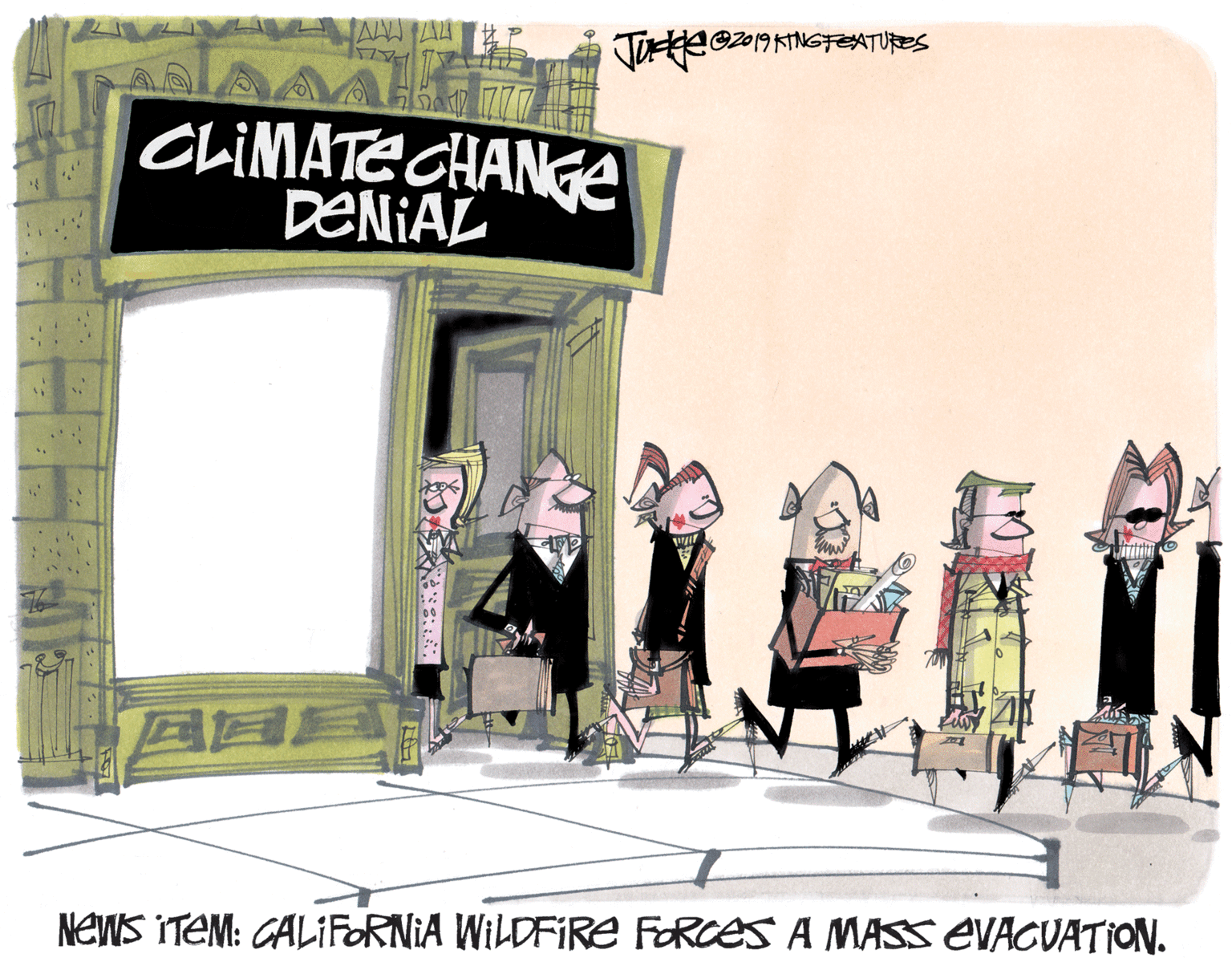 Fiction OCR: 10Z019KTNGFEATURES 7? CLIMATECHANGE DENIAL ??? NeWS ITEM: GALIFORNIA WILDFIRE FORCES A MASS EVACUATON. 10Z019KTNGFEATURES 7 ? CLIMATECHANGE DENIAL ? ? ? NeWS ITEM: GALIFORNIA WILDFIRE FORCES A MASS EVACUATON.