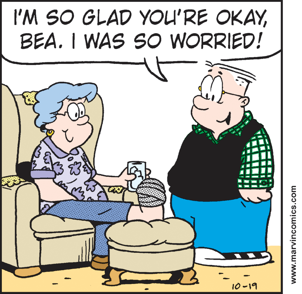 Interaction OCR: I'M SO GLAD YOU'RE OKAYBEA. I WAS SO WORRIED! 10-19 www.marvincomics.com I'M SO GLAD YOU'RE OKAYBEA. I WAS SO WORRIED! 10-19 www.marvincomics.com