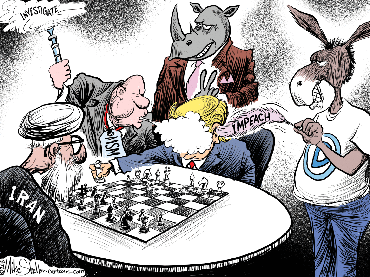 Drawing OCR: INESTIGATE IMPEACH IRAN Metoncartoons.com OMSM INESTIGATE IMPEACH IRAN Metoncartoons.com OMSM