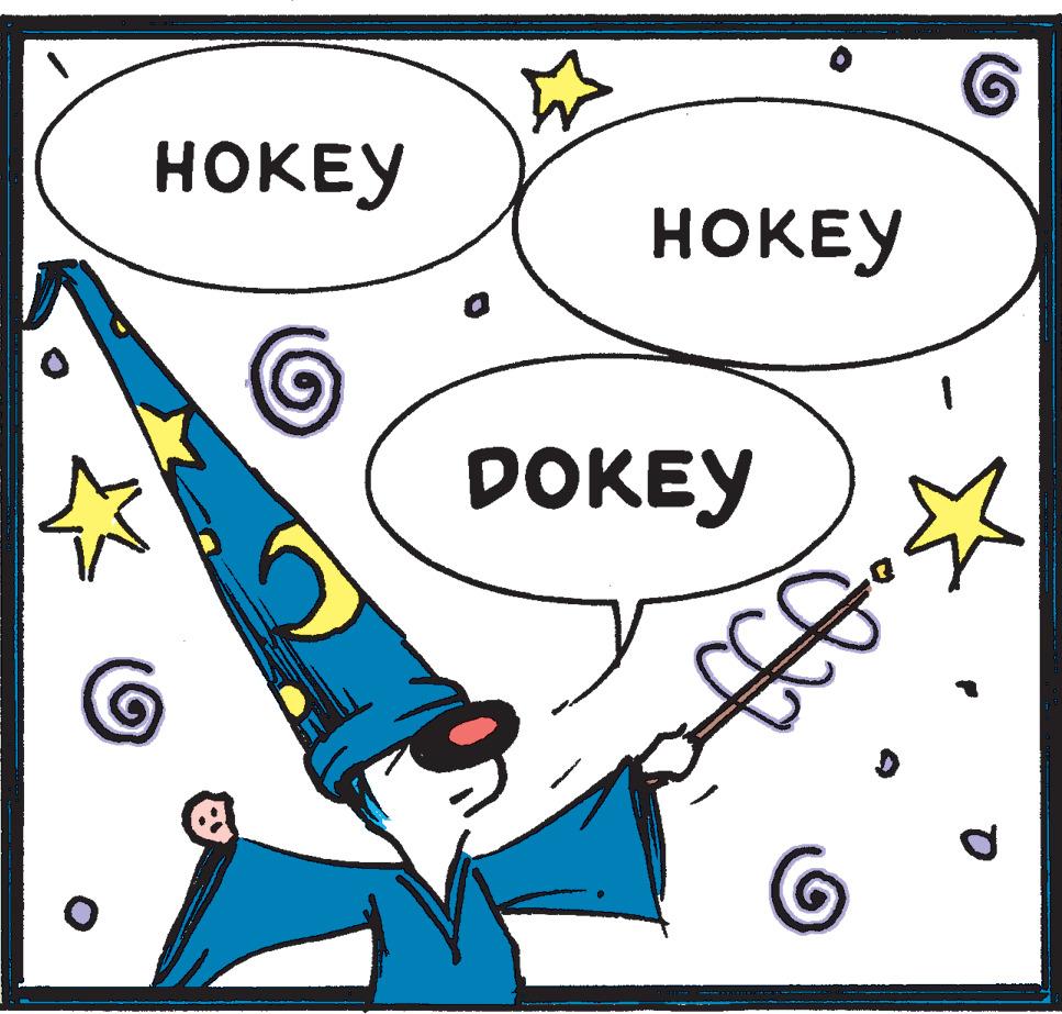 Circle OCR: HOKEY HOKEY DOKEY HOKEY HOKEY DOKEY