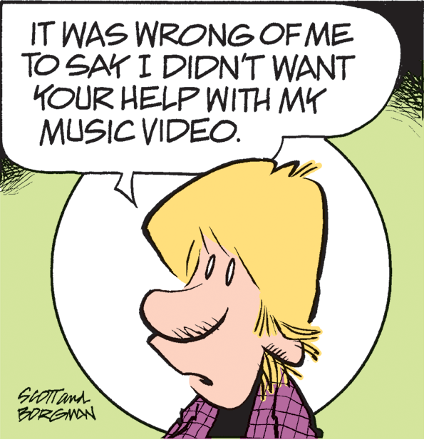 Human OCR: IT WAS WRONG OF ME TO SAK I DIDN'T WANT KOUR HELP WITH MY MUSIC VIDEO. SOTTand. BORGNON IT WAS WRONG OF ME TO SAK I DIDN'T WANT KOUR HELP WITH MY MUSIC VIDEO. SOTTand. BORGNON