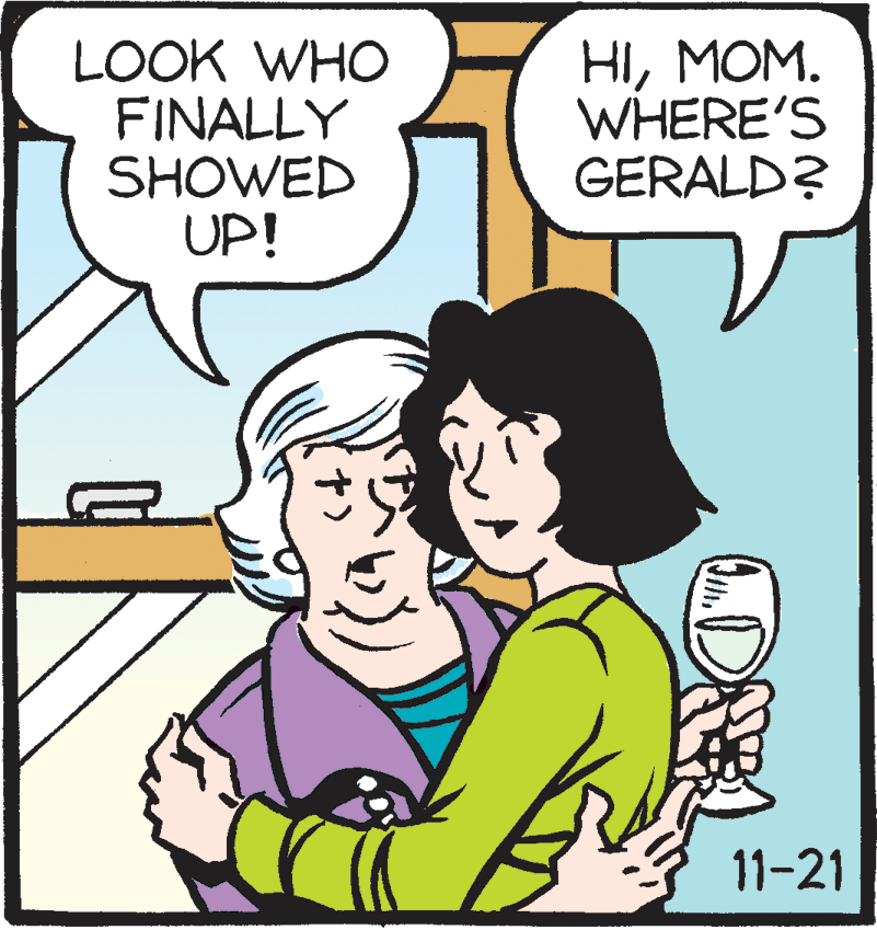 Mammal OCR: LOOK WHO FINALLY SHOWED UP! HIMOM. WHERE'S GERALD? 11-21 LOOK WHO FINALLY SHOWED UP! HIMOM. WHERE'S GERALD? 11-21