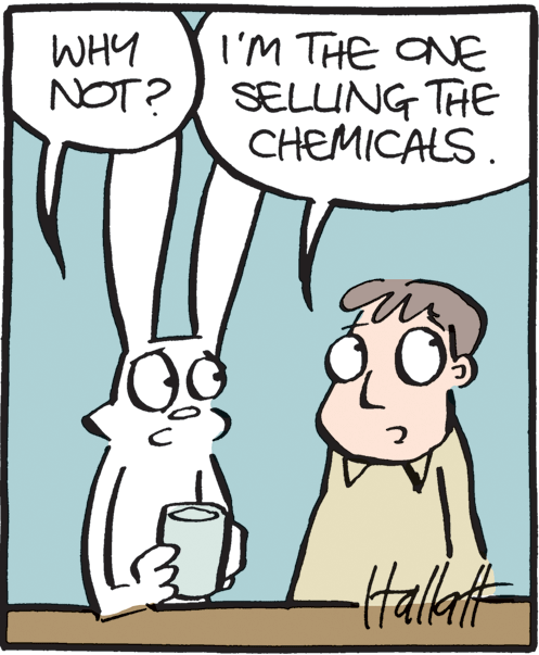 Fiction OCR: I'M THE ONE NOT? SELUNG THE CHEMICALS. WHY Hallatt I'M THE ONE NOT? SELUNG THE CHEMICALS. WHY Hallatt