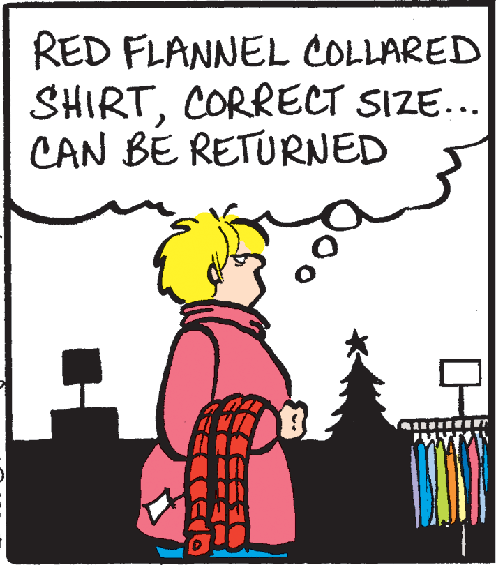 Gesture OCR: RED FLANNEL COLLARED SHIRTCORRECT SIZE... CAN BE RETURNED RED FLANNEL COLLARED SHIRTCORRECT SIZE... CAN BE RETURNED