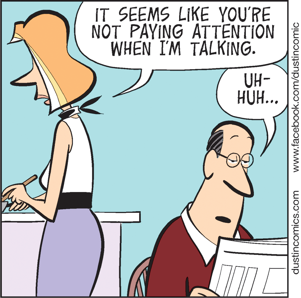 Parallel OCR: IT SEEMS LIKE YOU'RE NOT PAYING ATTENTION WHEN I'M TALKING. UH- HUH.. dustincomics.com www.facebook.com/dustincomic IT SEEMS LIKE YOU'RE NOT PAYING ATTENTION WHEN I'M TALKING. UH- HUH.. dustincomics.com www.facebook.com/dustincomic