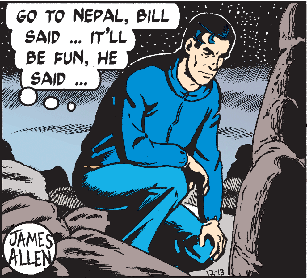 Electric blue OCR: GO TO NEPALBILL SAID .. IT'LL BE FUNHE SAID JAMES ALLEN 12-13 GO TO NEPALBILL SAID .. IT'LL BE FUNHE SAID JAMES ALLEN 12-13