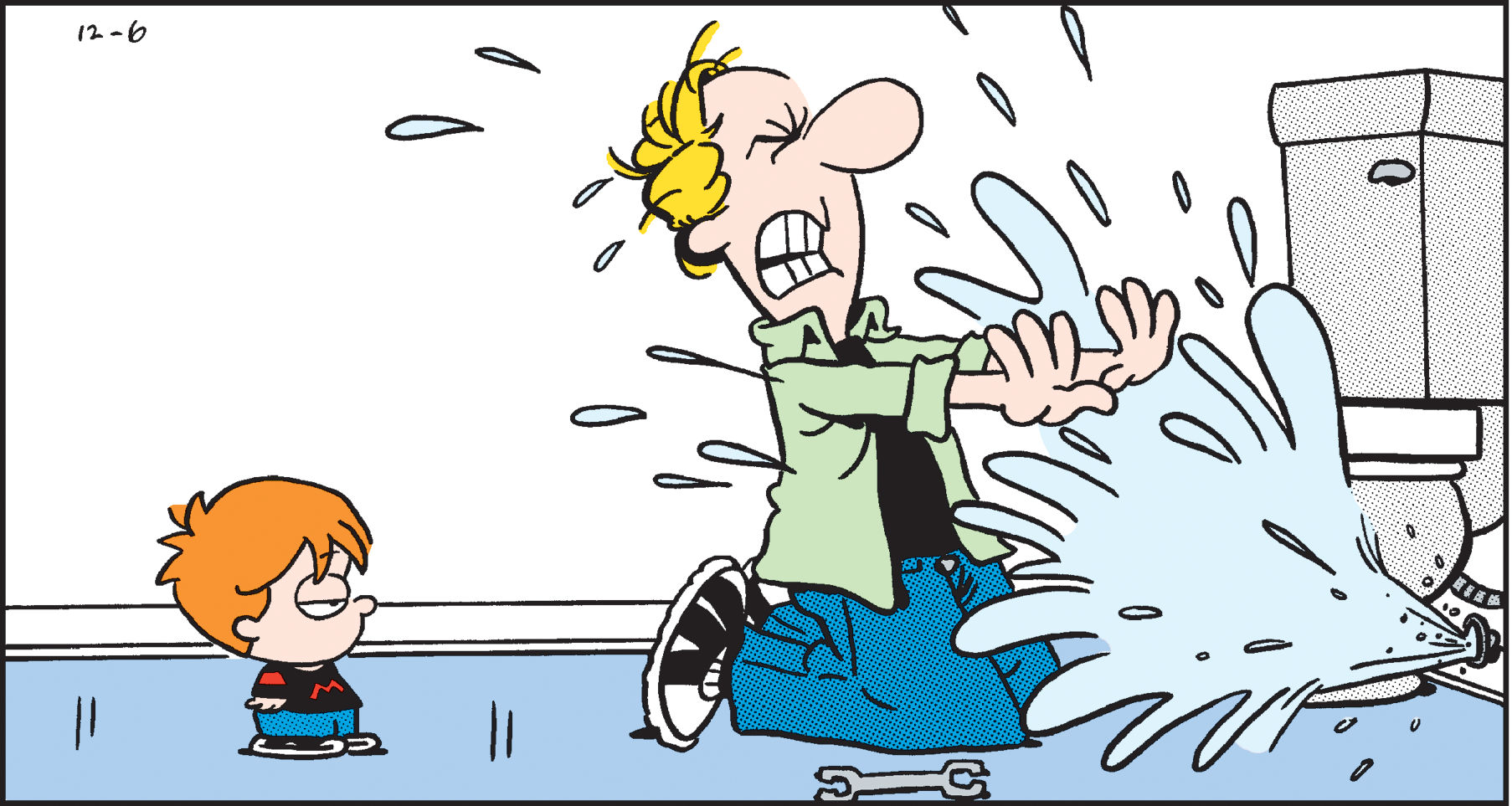 Animated cartoon OCR: 12-6 ? 12-6 ?