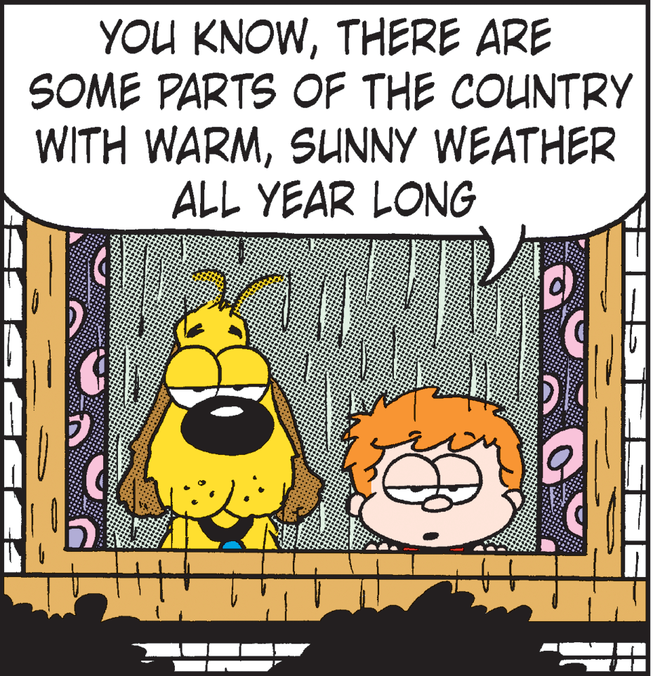 Fiction OCR: YOU KNOWTHERE ARE SOME PARTS OF THE COUNTRY WITH WARMSUNNY WEATHER ALL YEAR LONG YOU KNOWTHERE ARE SOME PARTS OF THE COUNTRY WITH WARMSUNNY WEATHER ALL YEAR LONG