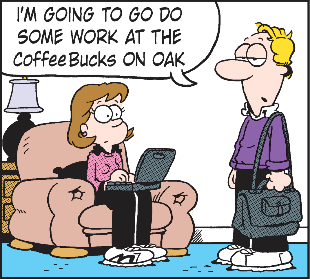 Animation OCR: I'M GOING TO GO DO SOME WORK AT THE Coffee Bucks ON OAK I'M GOING TO GO DO SOME WORK AT THE Coffee Bucks ON OAK