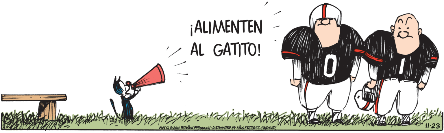 Rectangle OCR: ¡ALIMENTEN AL GATITO! NUTT 2015 ATeeKDOUNE-DIITRIPUTED BY KUG FETORES DCAT I1:23 ¡ALIMENTEN AL GATITO! NUTT 2015 ATeeKDOUNE-DIITRIPUTED BY KUG FETORES DCAT I1:23