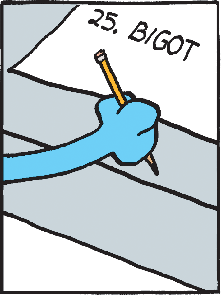 Electric blue OCR: 25. BIGOT 25. BIGOT