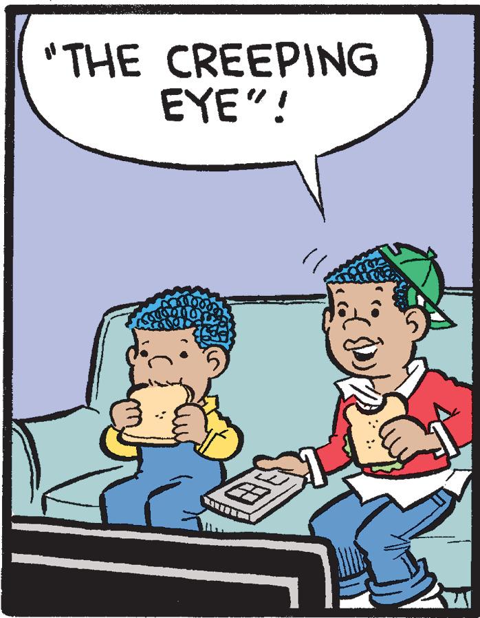 Font OCR: "THE CREEPING EYE"! "THE CREEPING EYE"!