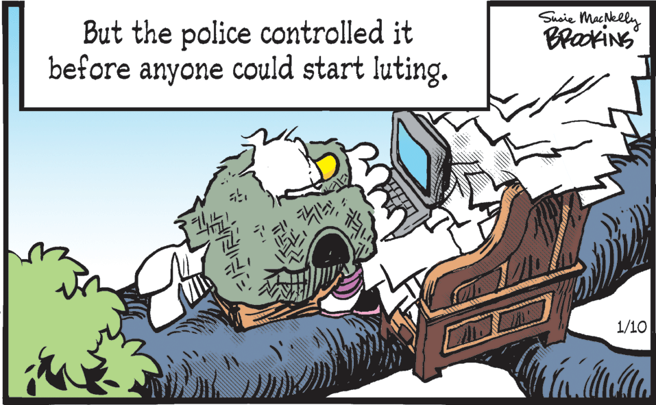 Graphics OCR: Susie Machklly BraxiNs But the police controlled it before anyone could start luting. 1/10 Susie Machklly BraxiNs But the police controlled it before anyone could start luting. 1/10