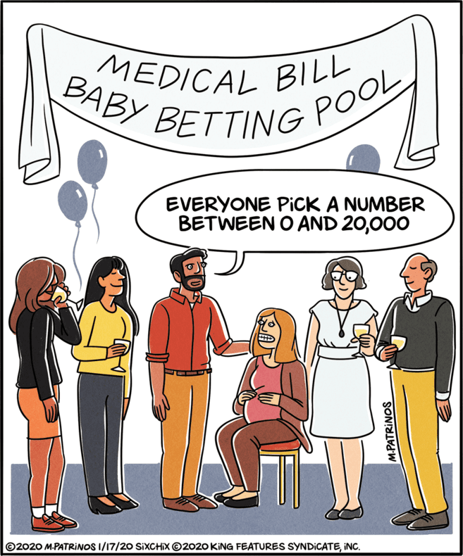 Handwriting OCR: MEDICAL BILL BABY BETTING POOL EVERYONE PICK A NUMBER BETWEEN O AND 20000 ©2020 M.PATRINOS I/17/20 SIXCHIX ©2020 KING FEATURES SYNDICATEINC. M.PATRINOS MEDICAL BILL BABY BETTING POOL EVERYONE PICK A NUMBER BETWEEN O AND 20000 ©2020 M.PATRINOS I/17/20 SIXCHIX ©2020 KING FEATURES SYNDICATEINC. M.PATRINOS