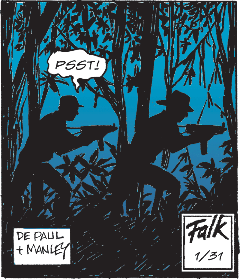 Illustration OCR: PSST! Falk DE PAUL + MANLEY 1/31 PSST! Falk DE PAUL + MANLEY 1/31