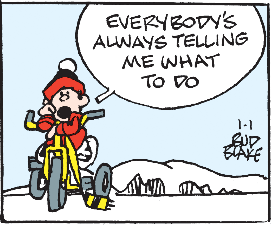 Art OCR: EVERYBODY'S ALWAYS TELLING ME WHAT TO DO 1-1 EVERYBODY'S ALWAYS TELLING ME WHAT TO DO 1-1