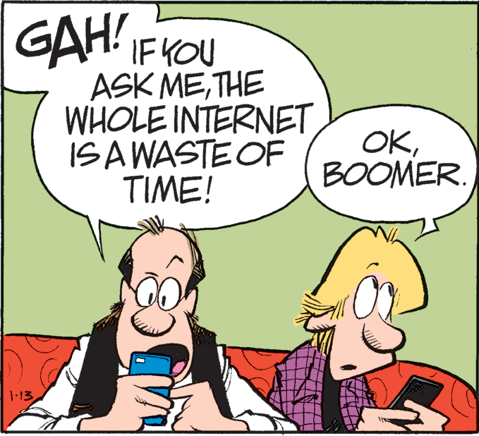 Parallel OCR: GAH! IF KOU ASK METHE WHOLE INTERNET IS A WASTE OF TIME! OKBOOMER. 1-13 GAH! IF KOU ASK METHE WHOLE INTERNET IS A WASTE OF TIME! OKBOOMER. 1-13