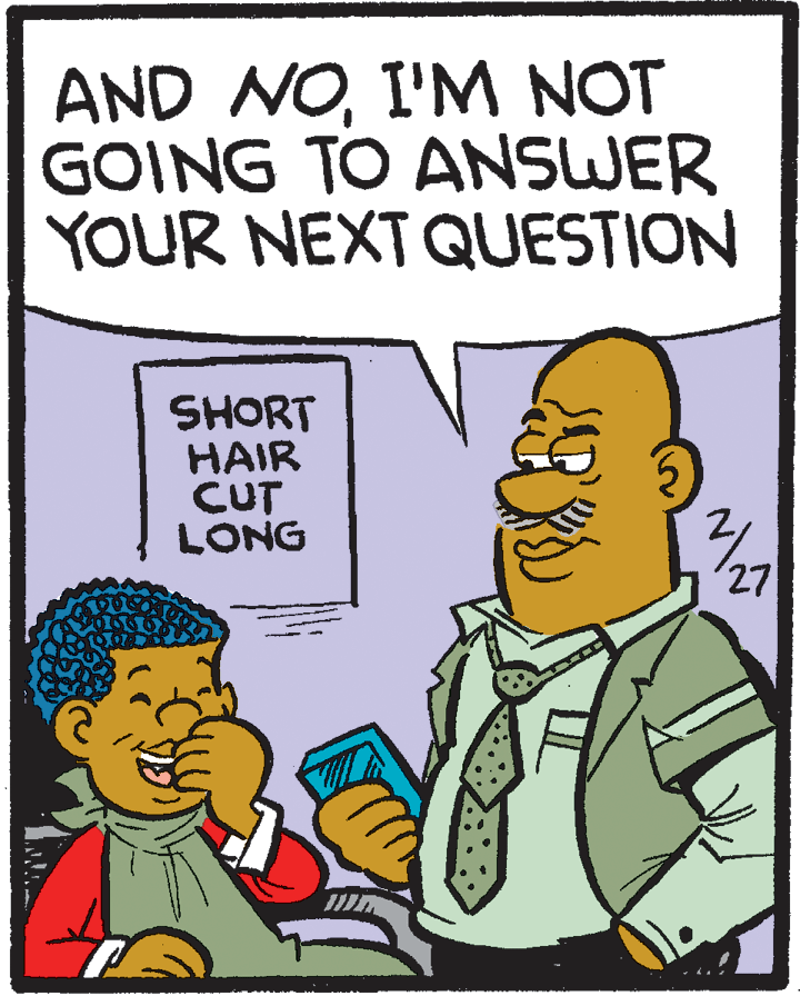 Sharing OCR: AND NOI'M NOT GOING TO ANSWER YOUR NEXT QUESTION SHORT HAIR CUT LONG 27AND NOI'M NOT GOING TO ANSWER YOUR NEXT QUESTION SHORT HAIR CUT LONG 27