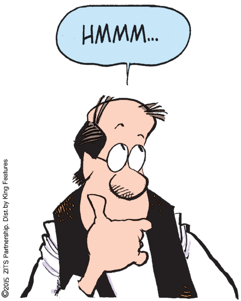 Art OCR: HMMM. ©2015 ZITS Partnership. Dist. by King Features HMMM. ©2015 ZITS Partnership. Dist. by King Features