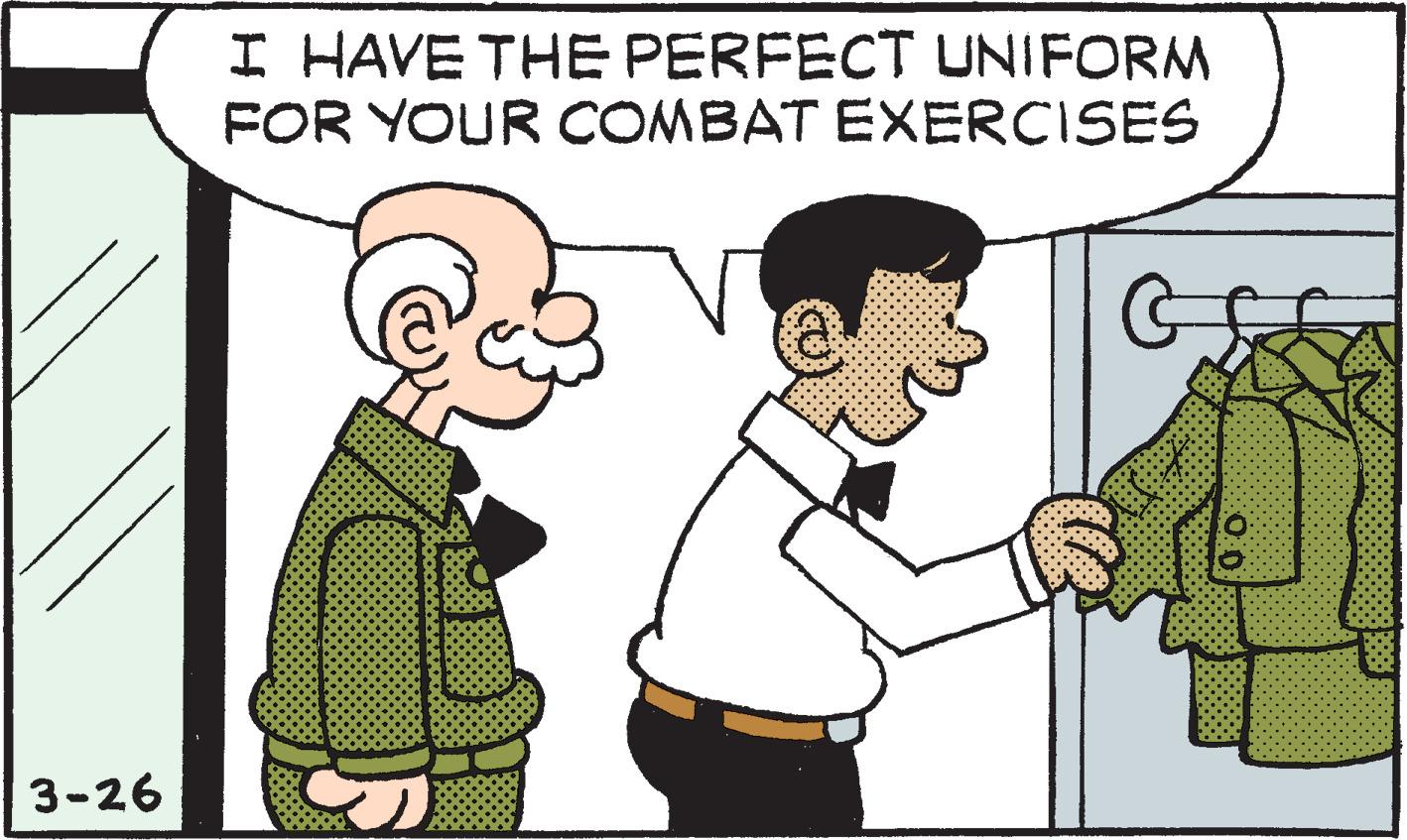 Sharing OCR: I HAVE THE PERFECT UNIFORM FOR YOUR COMBAT EXERCISES 3-26 I HAVE THE PERFECT UNIFORM FOR YOUR COMBAT EXERCISES 3-26