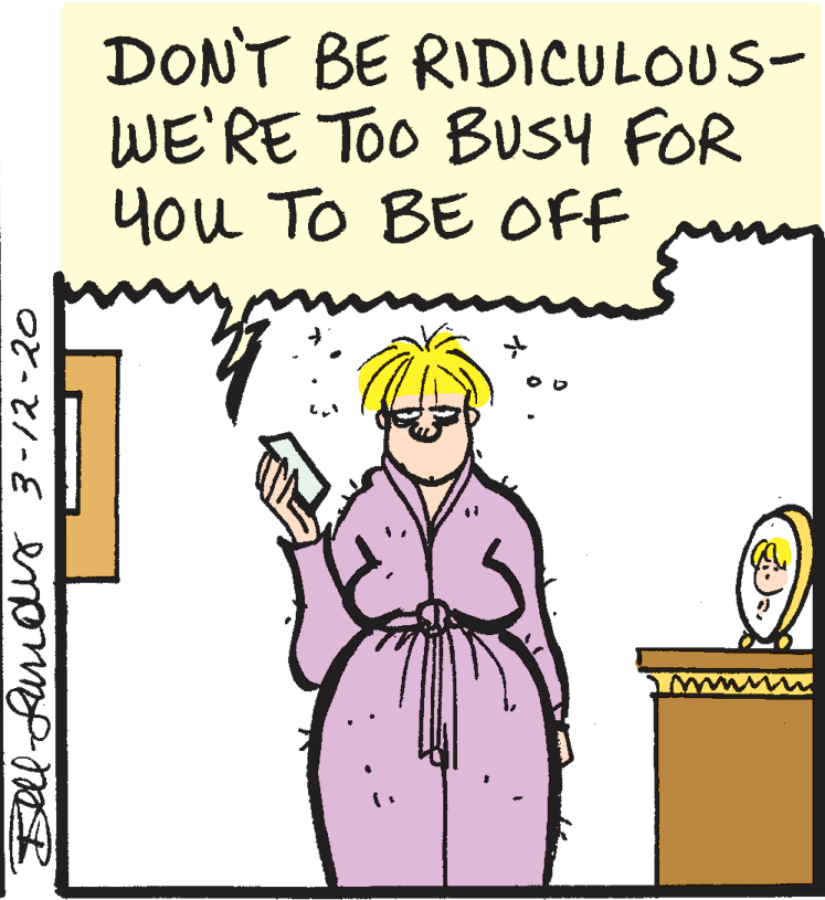 Art OCR: DONT BE RIDICULOUS- WE'RE TOO BUSY FOR you TO BE OFF DONT BE RIDICULOUS- WE'RE TOO BUSY FOR you TO BE OFF