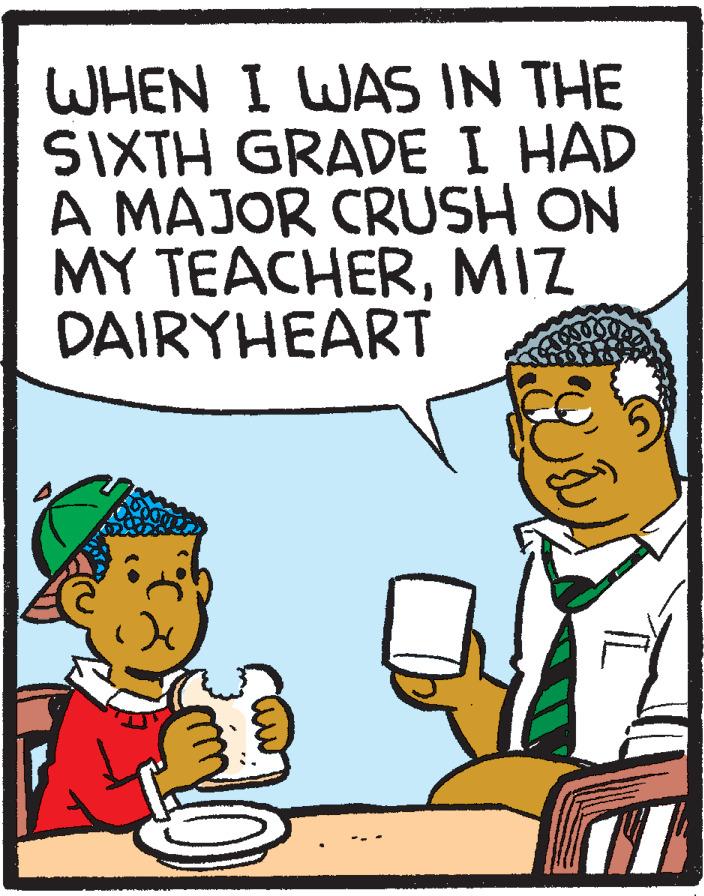 Pleased OCR: WHEN I WAS IN THE SIXTH GRADE I HAD A MAJOR CRUSH ON MY TEACHERMIZ DAIRYHEART WHEN I WAS IN THE SIXTH GRADE I HAD A MAJOR CRUSH ON MY TEACHERMIZ DAIRYHEART