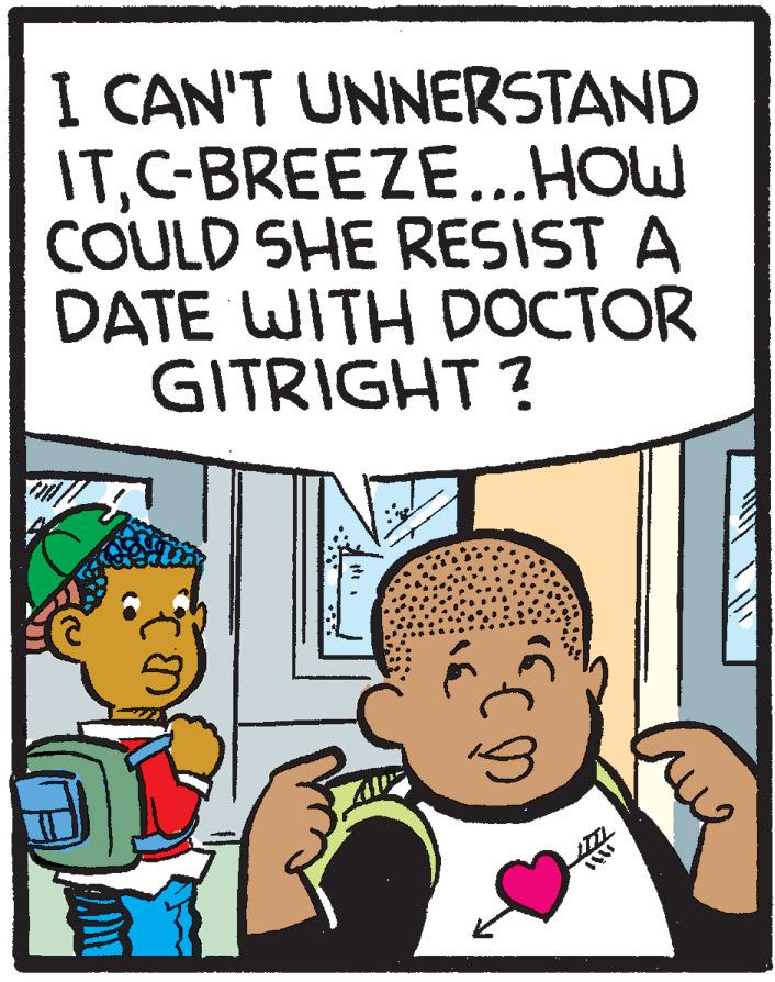 Animated cartoon OCR: I CAN'T UNNERSTAND IT..HOW COULD SHE RESIST A DATE WITH DOCTOR GITRIGHT ? I CAN'T UNNERSTAND IT..HOW COULD SHE RESIST A DATE WITH DOCTOR GITRIGHT ?