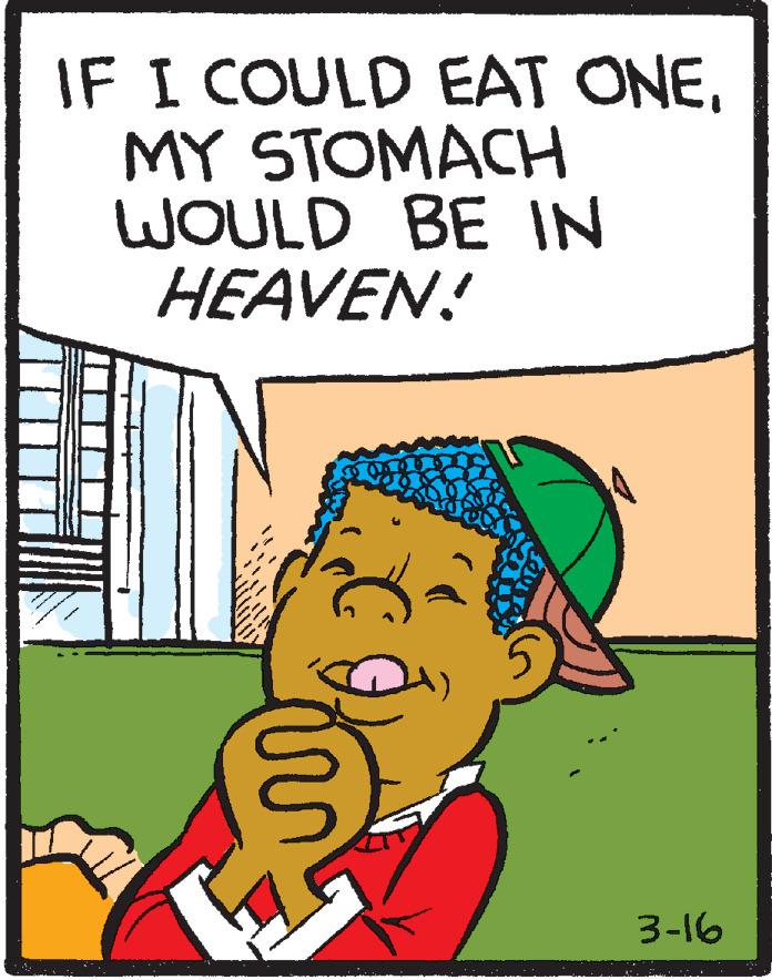Happy OCR: IF I COULD EAT ONEMY STOMACH WOULD BE IN HEAVEN! 3-16 IF I COULD EAT ONEMY STOMACH WOULD BE IN HEAVEN! 3-16