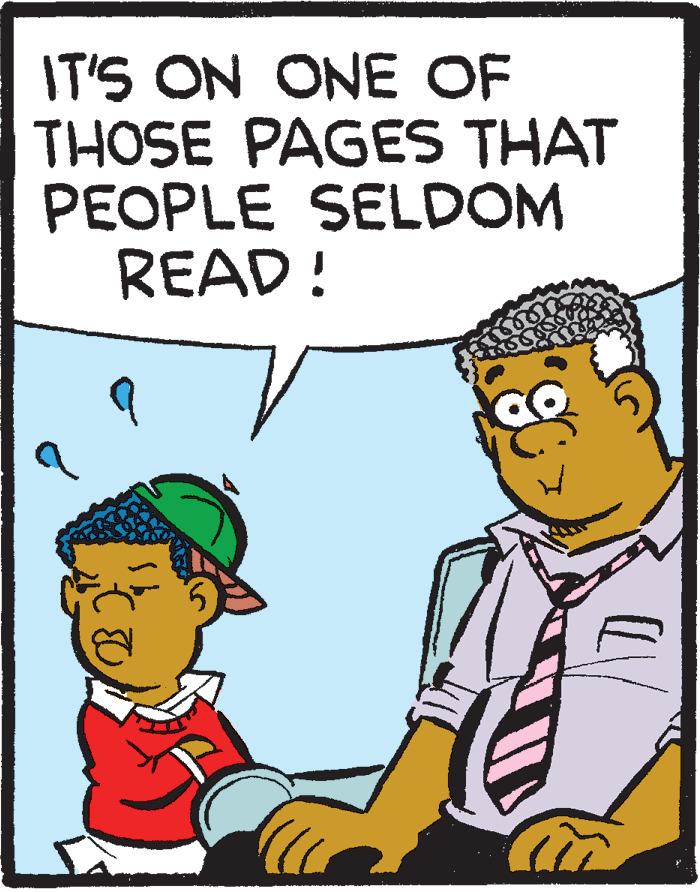 Gesture OCR: IT'S ON ONE OF THOSE PAGES THAT PEOPLE SELDOM READ! IT'S ON ONE OF THOSE PAGES THAT PEOPLE SELDOM READ!