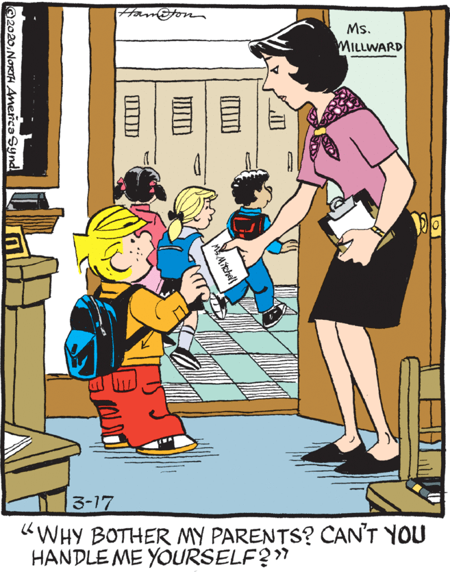 Window OCR: Hameton Ms. MILLWARD 3-17 "WHY BOTHER MY PARENTS? CAN'T YOU HANDLE ME YOURSELF?" Michel 2020NORTH Ameica Synd Hameton Ms. MILLWARD 3-17 "WHY BOTHER MY PARENTS? CAN'T YOU HANDLE ME YOURSELF?" Michel 2020NORTH Ameica Synd