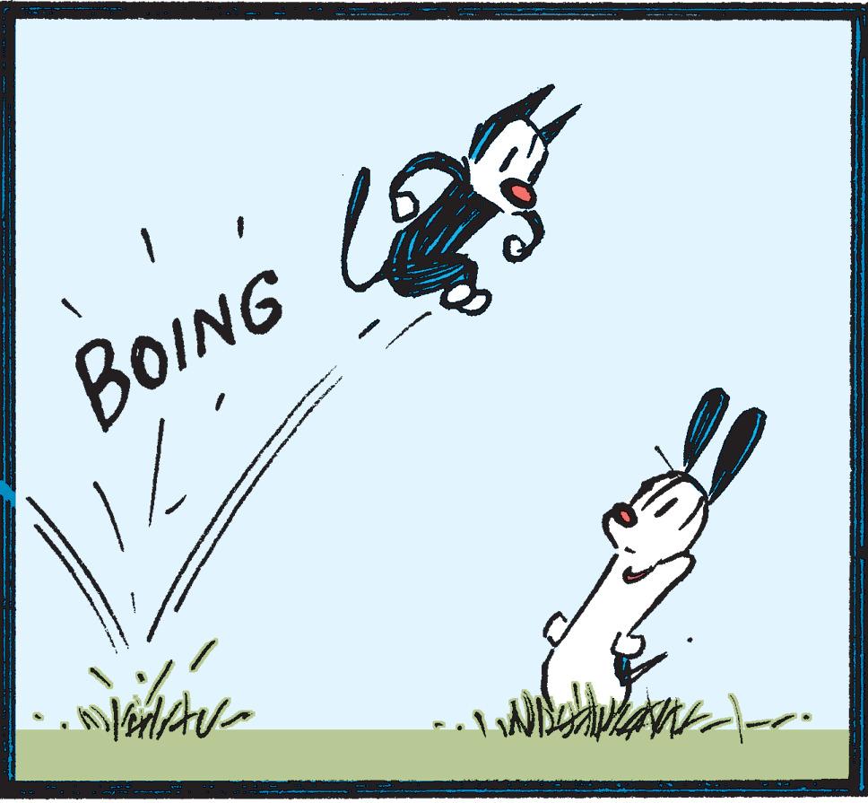 Fictional character OCR: BOING 7. BOING 7.