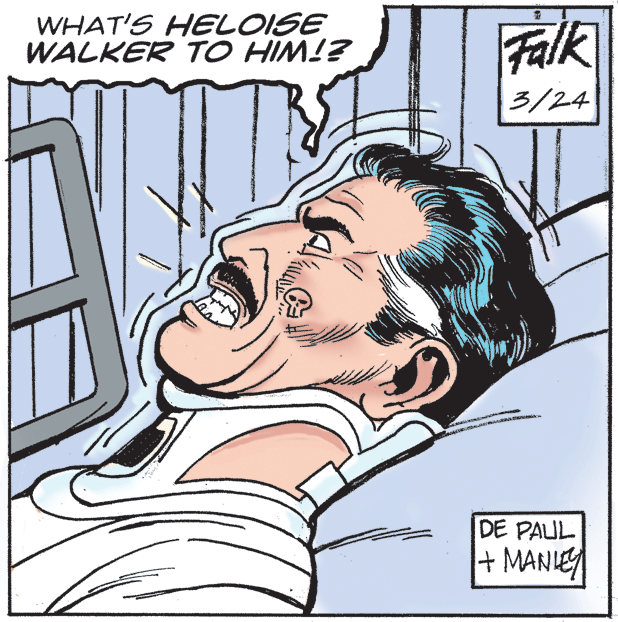 Art OCR: WHAT'S HELOISE WALKER TO HIM!? Falk 3/24 DE PAUL + MANIE WHAT'S HELOISE WALKER TO HIM!? Falk 3/24 DE PAUL + MANIE