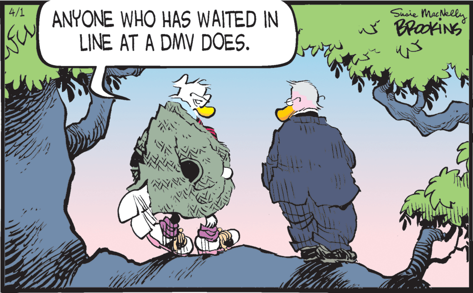 Fictional character OCR: Susie Macklly w BraokiNg 4/1 ANYONE WHO HAS WAITED IN LINE AT A DMV DOES. Susie Macklly w BraokiNg 4/1 ANYONE WHO HAS WAITED IN LINE AT A DMV DOES.