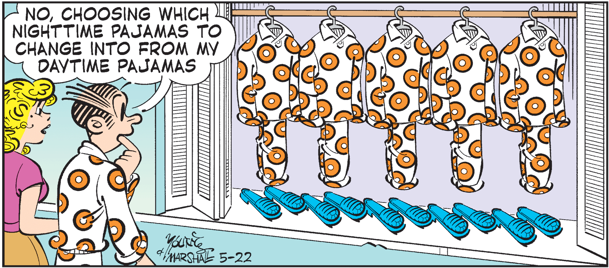 Art OCR: NOCHOOSING WHICH NIGHTTIME PAJAMAS TO CHANGE INTO FROM MY DAYTIME PAJAMAS MARSHAL 5-22 NOCHOOSING WHICH NIGHTTIME PAJAMAS TO CHANGE INTO FROM MY DAYTIME PAJAMAS MARSHAL 5-22