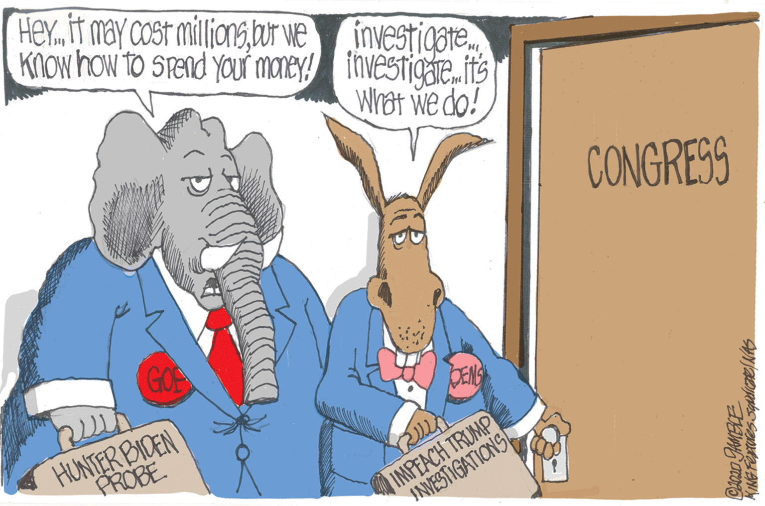 Animation OCR: Hey.bur we investigote Know how to SPend your money ihvestigare.its What we do! CONGRESS GO DENS HUNTER BIDEN PROBE IMPEACH TRUMP INVESTIGATIONS Hey.it may cost milionsbur we investigote Know how to SPend your money ihvestigare.its What we do! CONGRESS GO DENS HUNTER BIDEN PROBE IMPEACH TRUMP INVESTIGATIONS