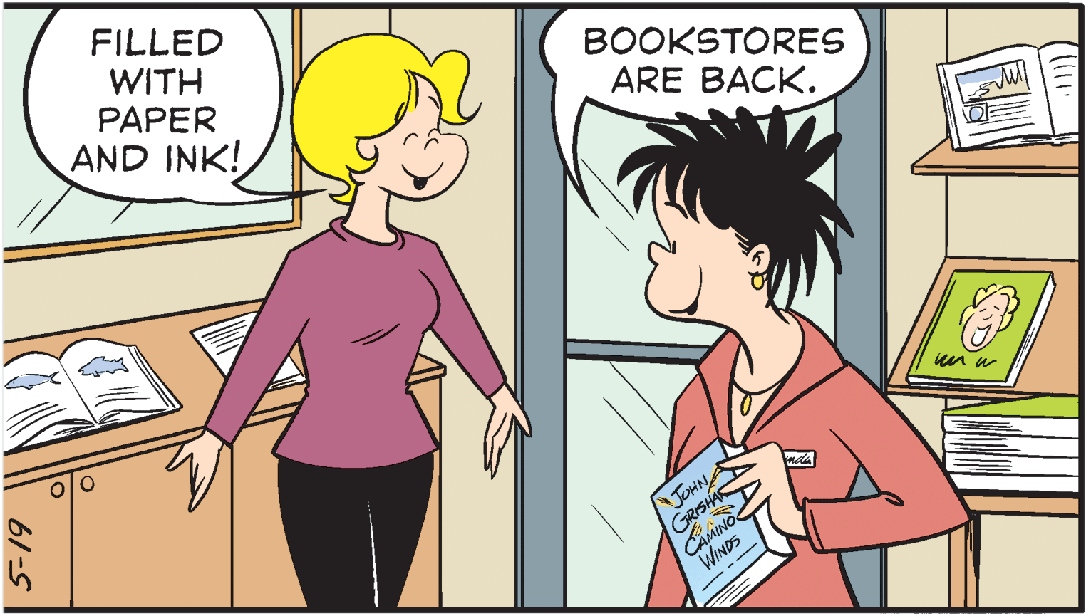Style OCR: FILLED WITH ??PER AND INK! BOOKSTORES ARE BACK. JOHN WINDS FILLED WITH ??PER AND INK! BOOKSTORES ARE BACK. JOHN WINDS