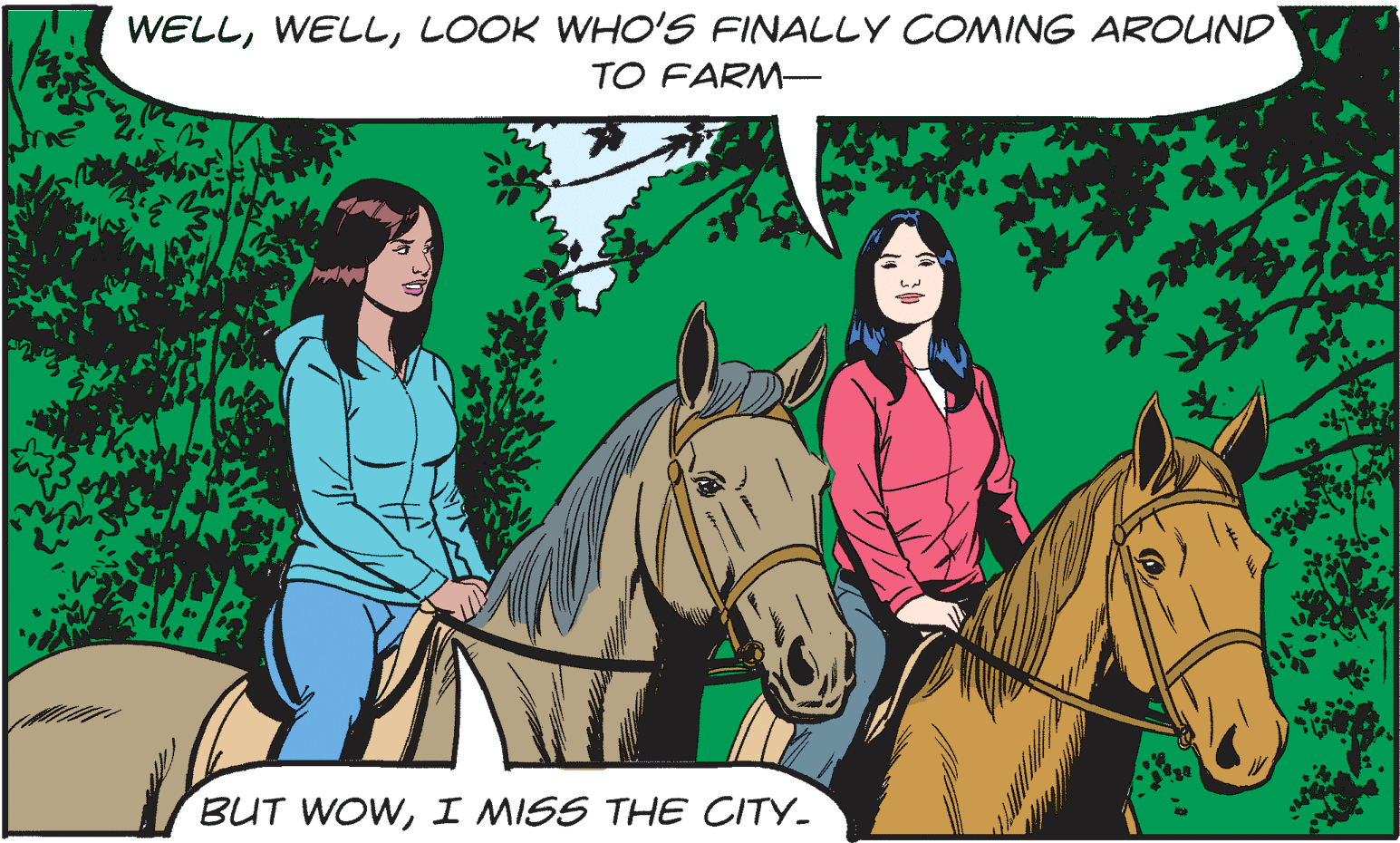 Horse supplies OCR: WELLLOOK WHO'S FINALLY COMING AROUND TO FARM- BUT WOWI MISS THE CITY- WELLLOOK WHO'S FINALLY COMING AROUND TO FARM- BUT WOWI MISS THE CITY-