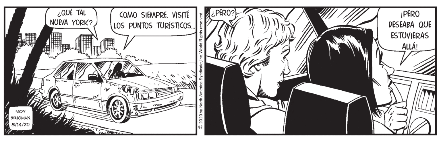 Automotive fog light OCR: ¿PERO? ¿QUÉ TAL NUEVA YORK? COMO SIEMPRE. VISITÉ LOS PUNTOS TURÍSTICOS. ¡PERO DESEABA QUE ESTUVIERAS ALLÁ! MOY BRIGMAN 5/14/20 ¿PERO? ¿QUÉ TAL NUEVA YORK? COMO SIEMPRE. VISITÉ LOS PUNTOS TURÍSTICOS. ¡PERO DESEABA QUE ESTUVIERAS ALLÁ! MOY BRIGMAN 5/14/20