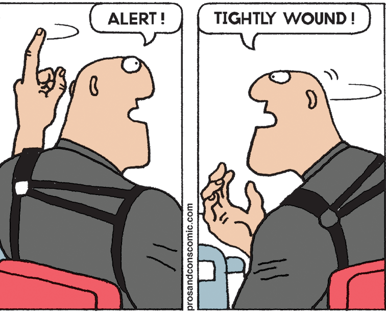Finger OCR: ALERT ! TIGHTLY WOUND ! prosandconscomic.com ALERT ! TIGHTLY WOUND ! prosandconscomic.com