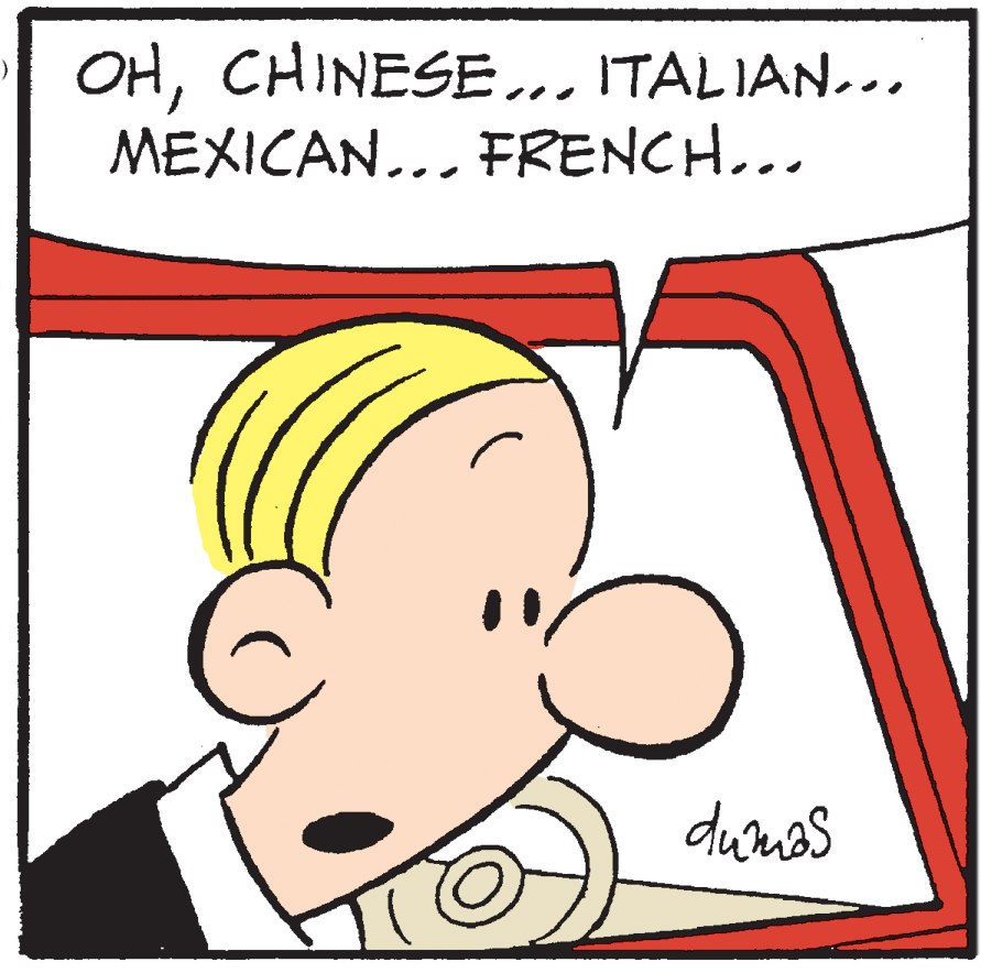 Ear OCR: OHITALIAN... MEXICAN... FRENCH... dumes OHITALIAN... MEXICAN... FRENCH... dumes