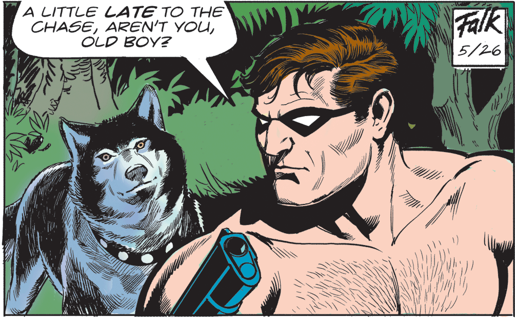 Cool OCR: A LITTLE LATE TO THE CHASEOLD BOY? Falk 5/26 A LITTLE LATE TO THE CHASEAREN'T YOUOLD BOY? Falk 5/26