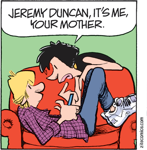 Illustration OCR: JEREMY DUNCANYOUR MOTHER. zitscomics.com JEREMY DUNCANIT'S MEYOUR MOTHER. zitscomics.com